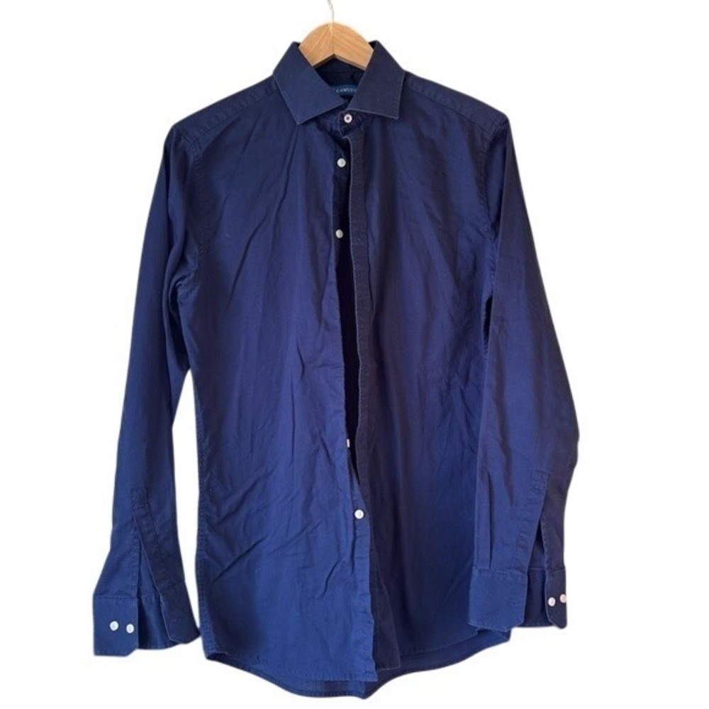 Vince Camuto Slim Fit Dress Shirt Long Sleeve Button Down Collared 15 1/2